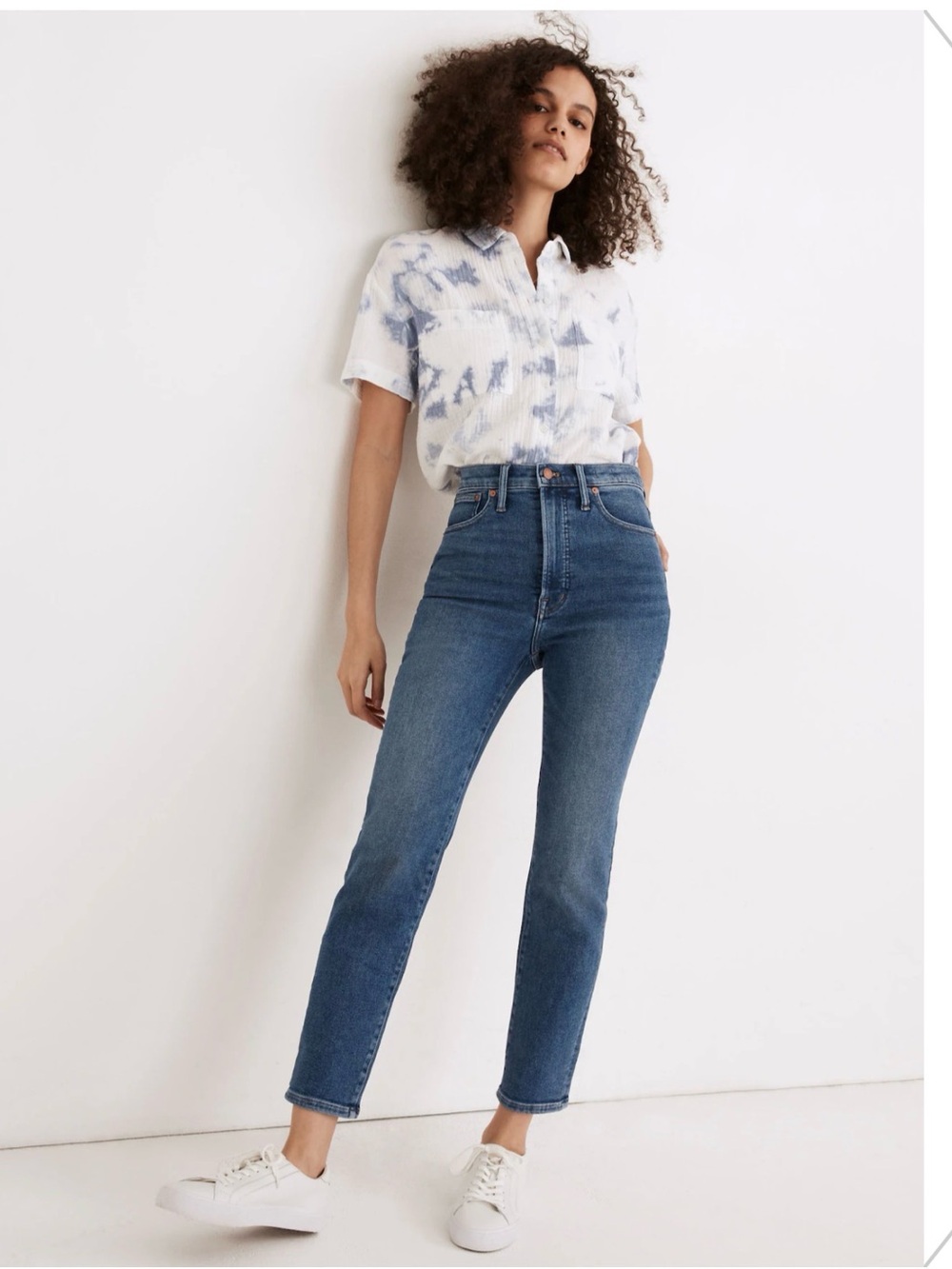 Madewell Perfect Vintage Stretch Jean in Maplewood Wash Size 27